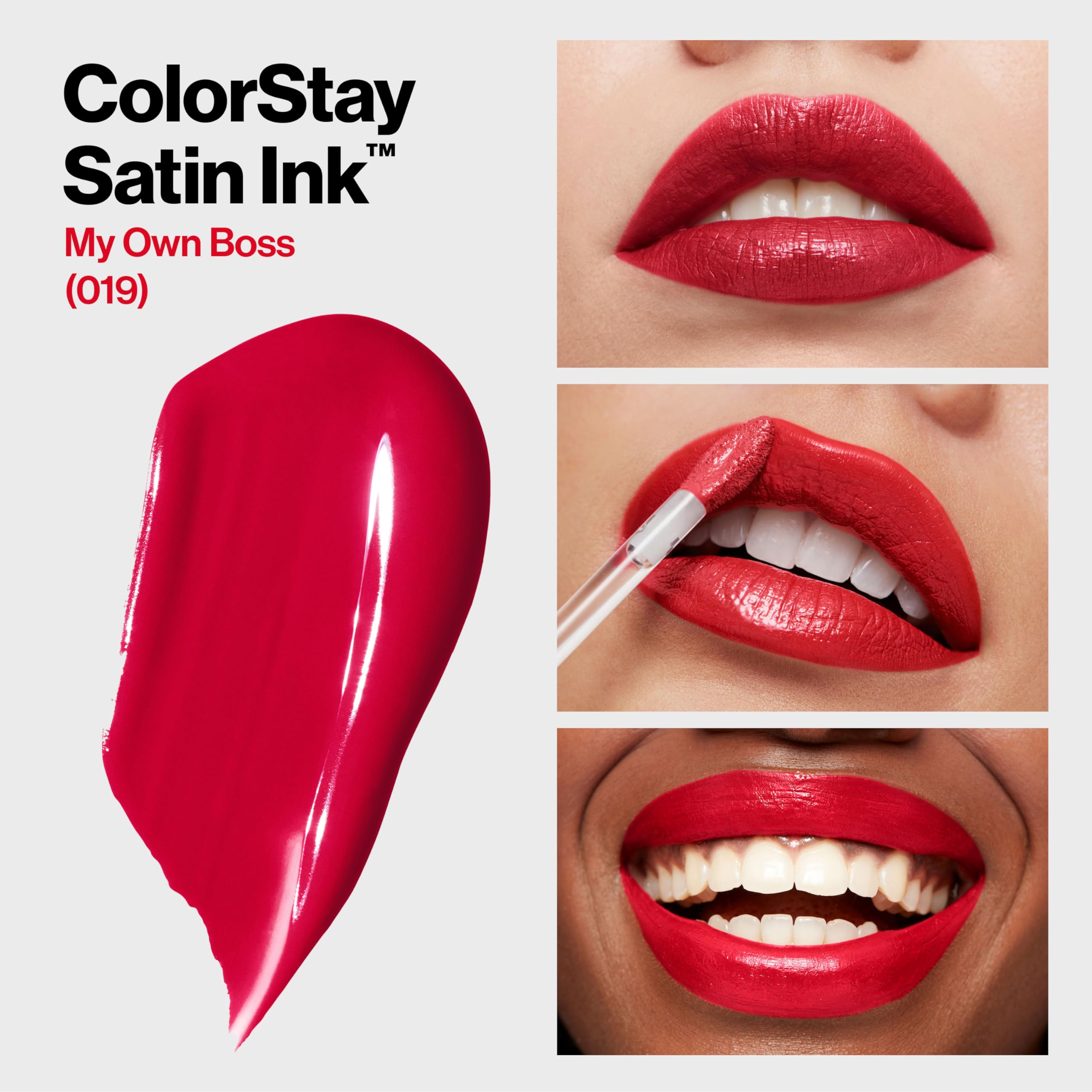 Texture satinée et hydratante de Revlon ColorStay Satin Ink.