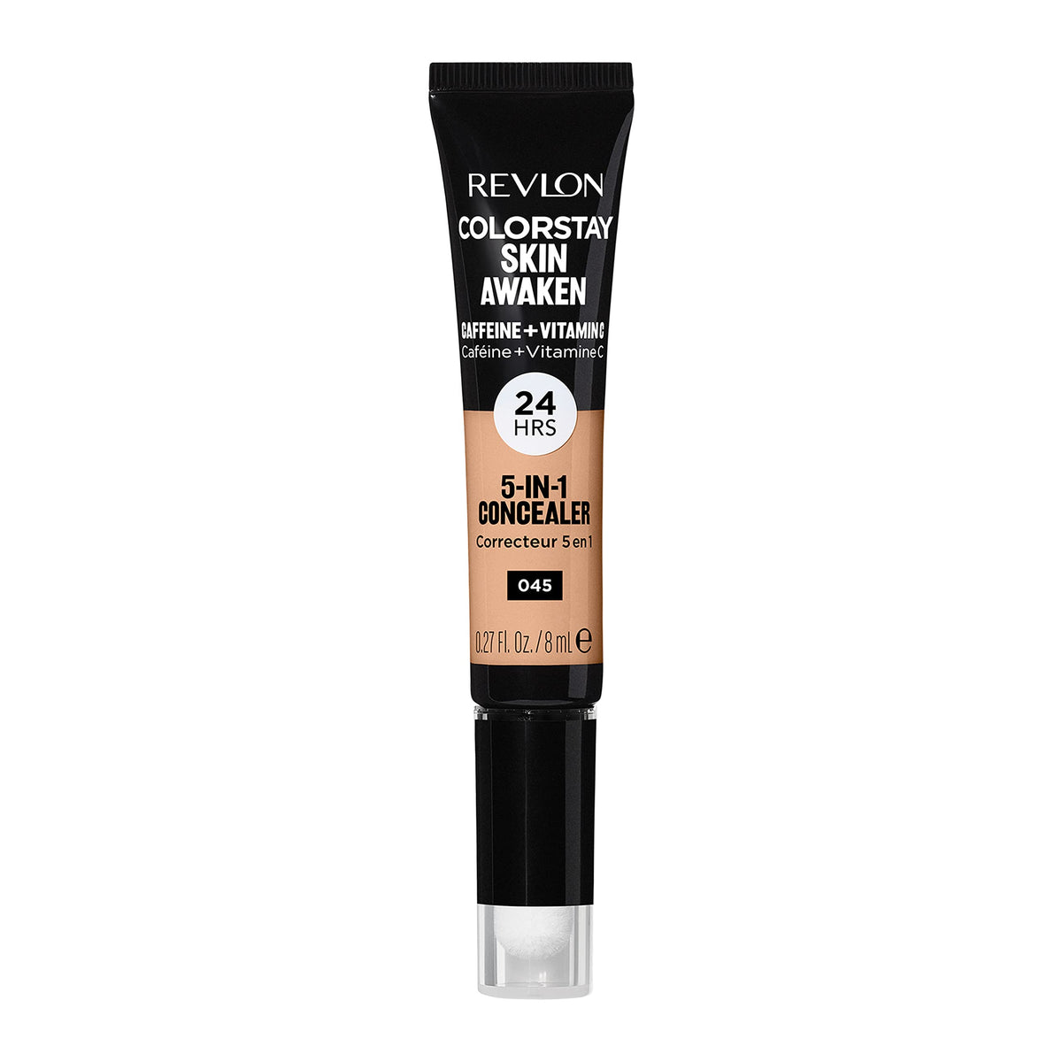 Concealer Revlon ColorStay Skin Awaken avec applicateur antibactérien pour un usage propre.