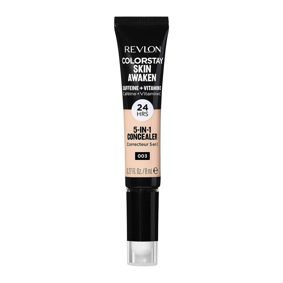 REVLON ColorStay Skin Awaken, embout antibactérien pour une application propre et précise.