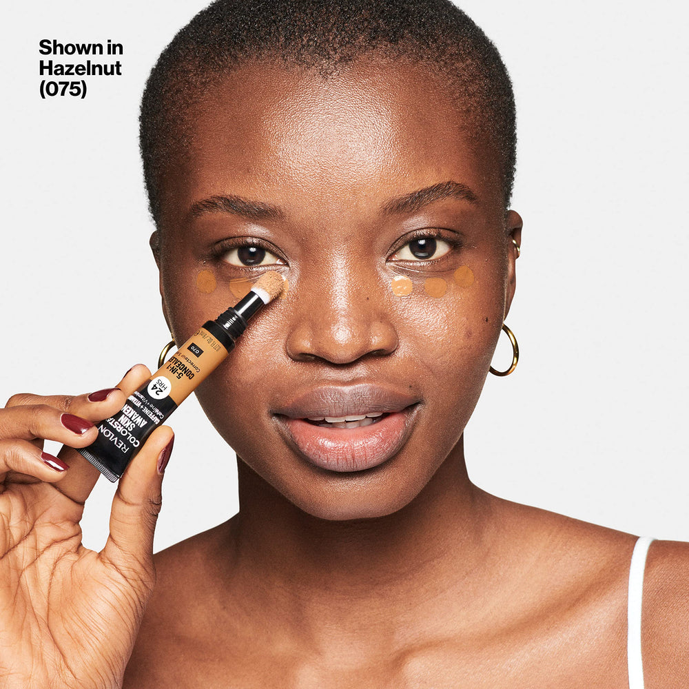 Application précise pour imperfections et cernes avec REVLON ColorStay