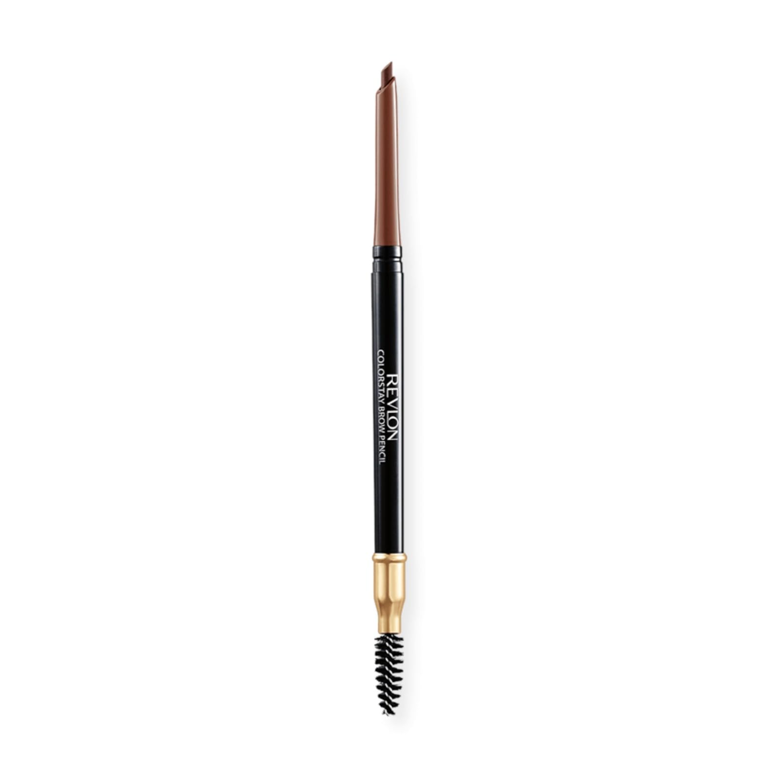 Crayon sourcils ColorStay de Revlon, teinte Marron Doux, application précise et tenue durable.