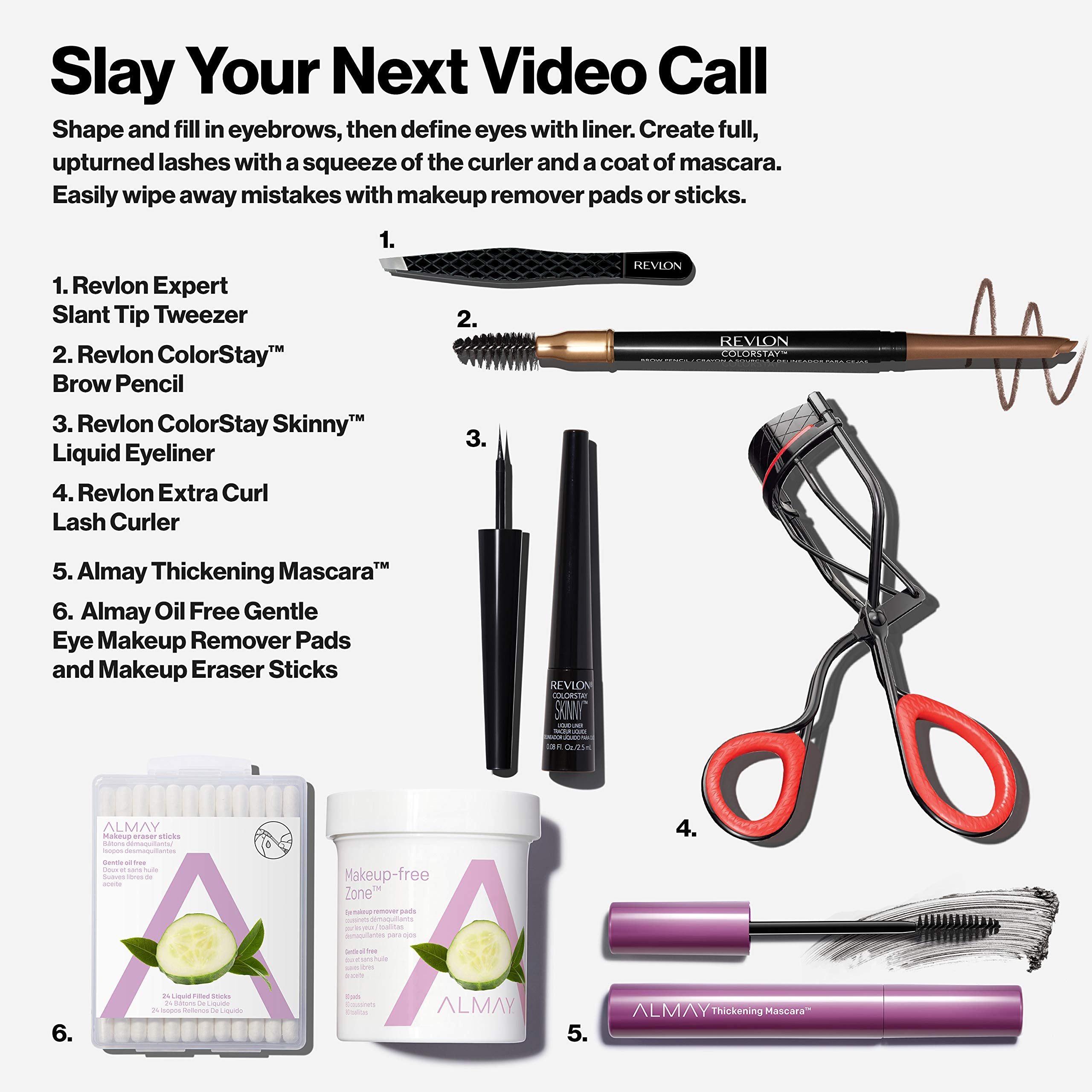 Format compact REVLON ColorStay Sourcils pour retouches rapides