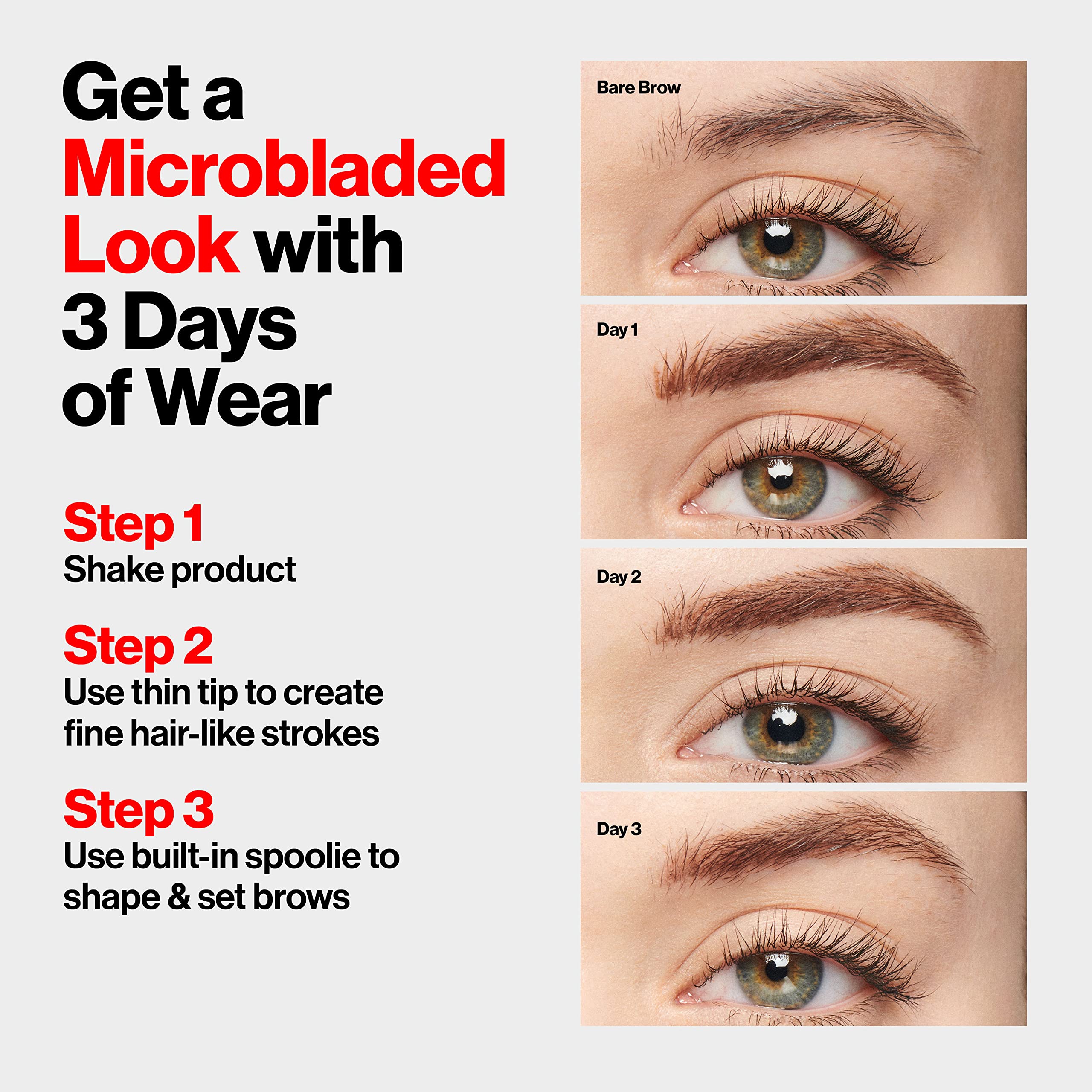 Formule filmogène exclusive qui scelle la couleur des sourcils