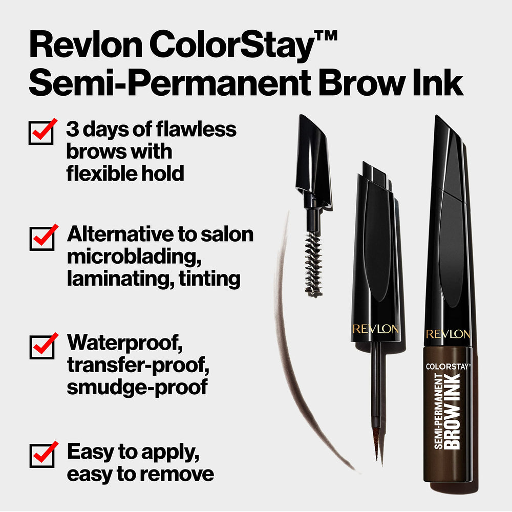 Teinte Brun Chaud du Brow Ink pour une couleur chaude et naturelle