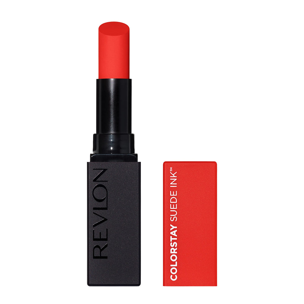 Rouge à lèvres Revlon ColorStay Suede Ink avec baton-applicateur pour une application précise