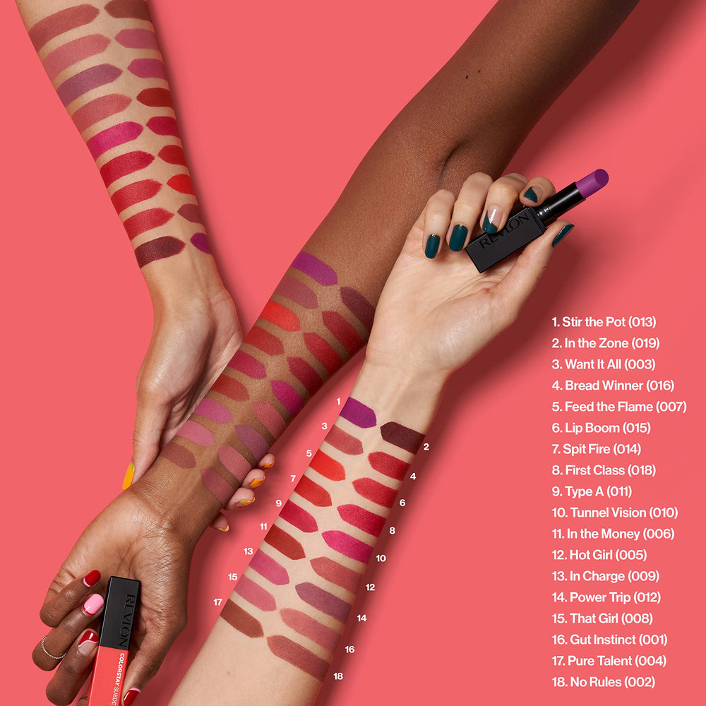 Résistance à l'eau du Revlon ColorStay Suede Ink pour une couleur durable