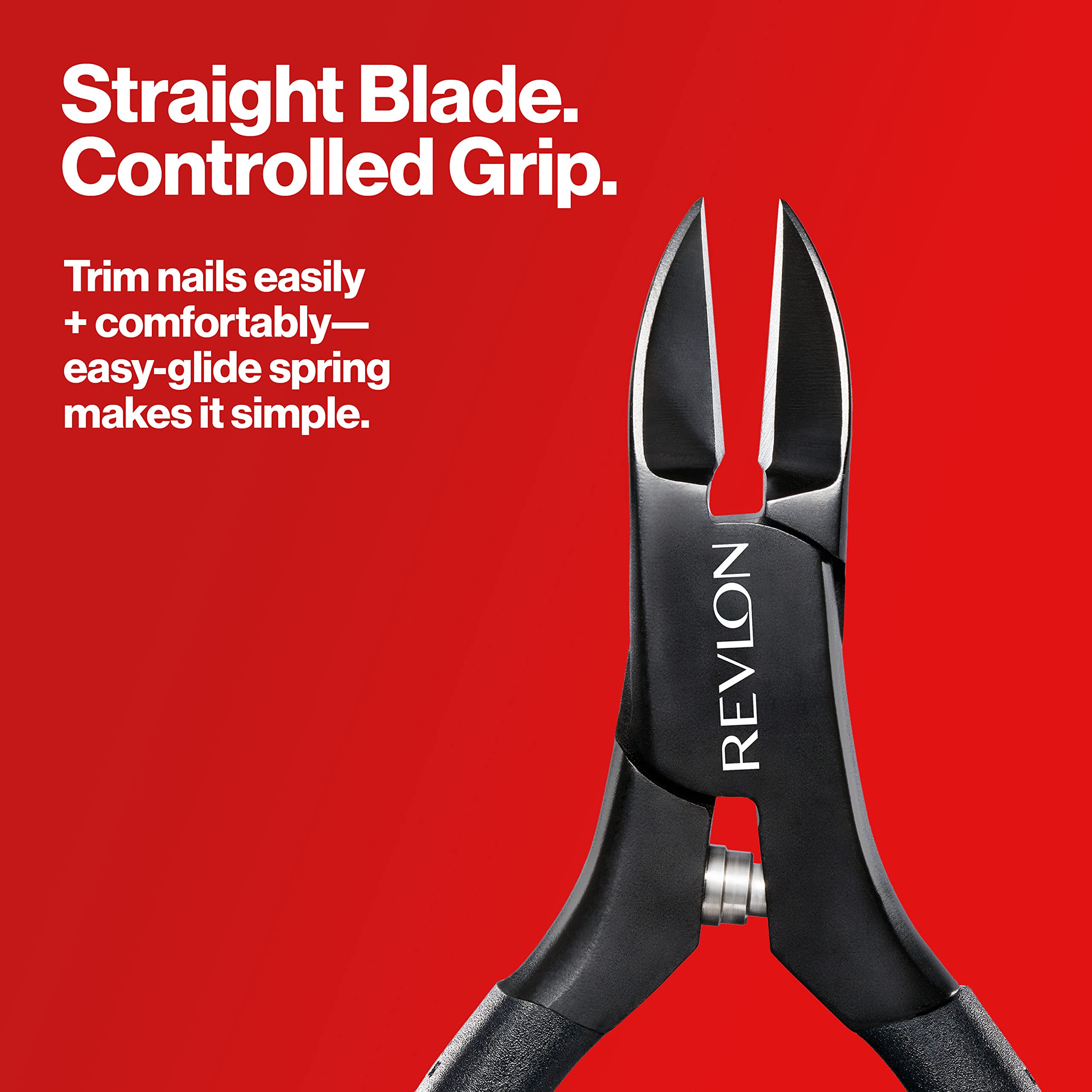 REVLON Comfort et Contrôle poignées texturées offrant une prise stable.
