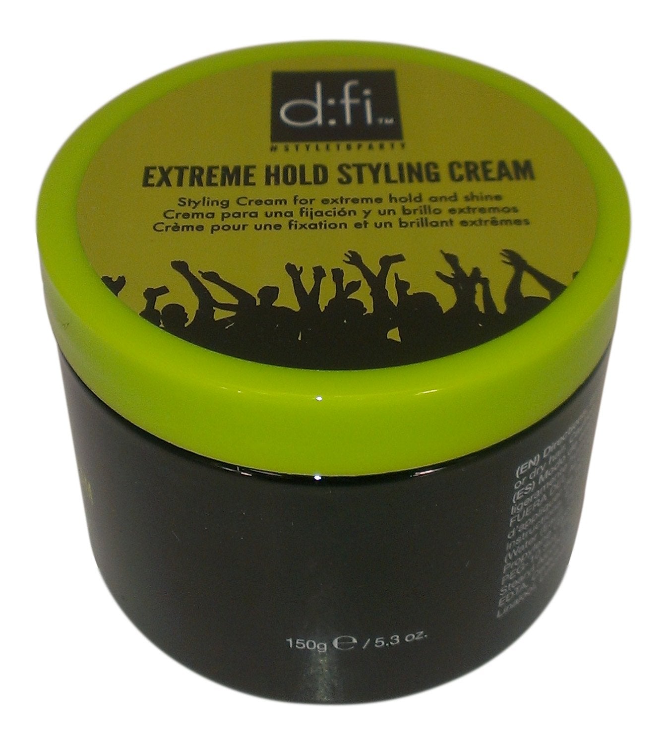 Finition sans résidu gras avec D:FI Extreme Hold.