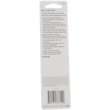 REVLON lime à ongles émery résultats salon à la maison