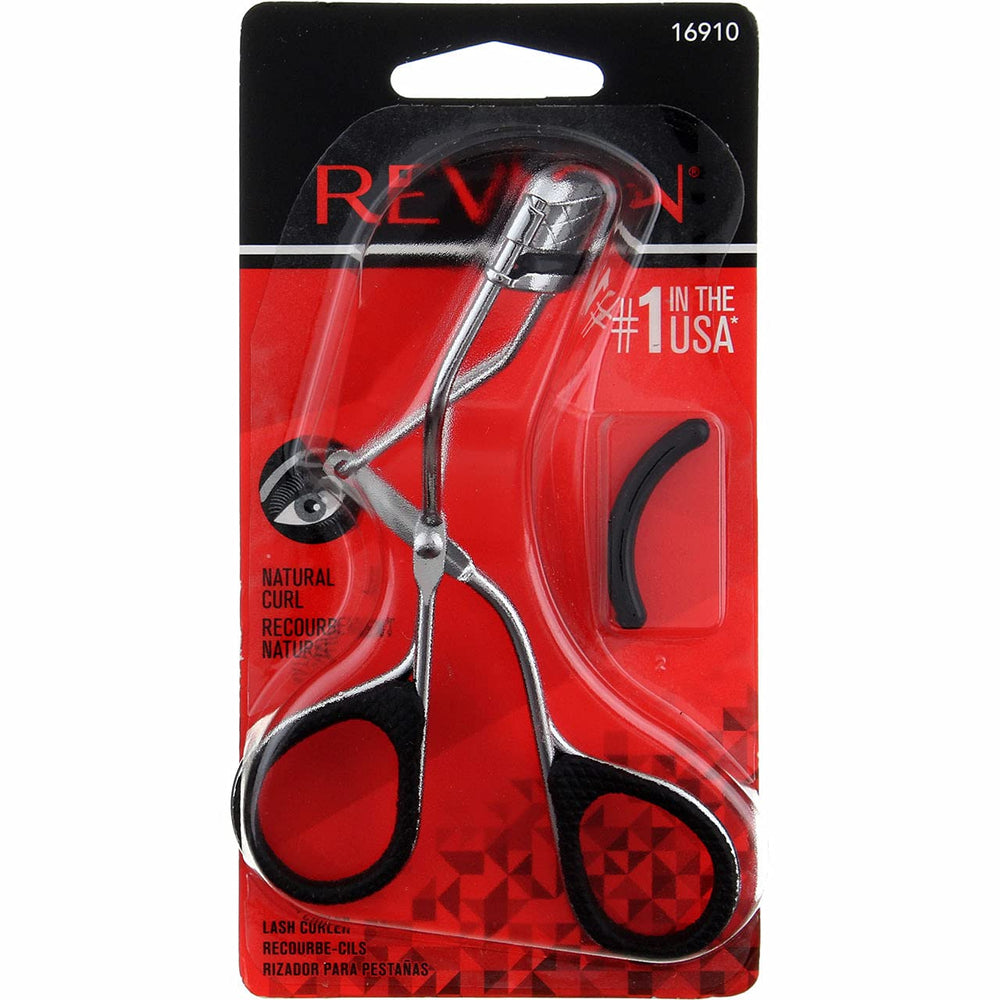 Utilisation douce et précise du Recourbe-cils Revlon Extra Curl au quotidien.