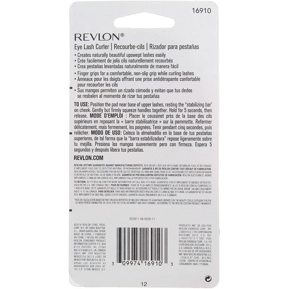 Boîte compacte avec Recourbe-cils Revlon Extra Curl idéal pour le sac à main.