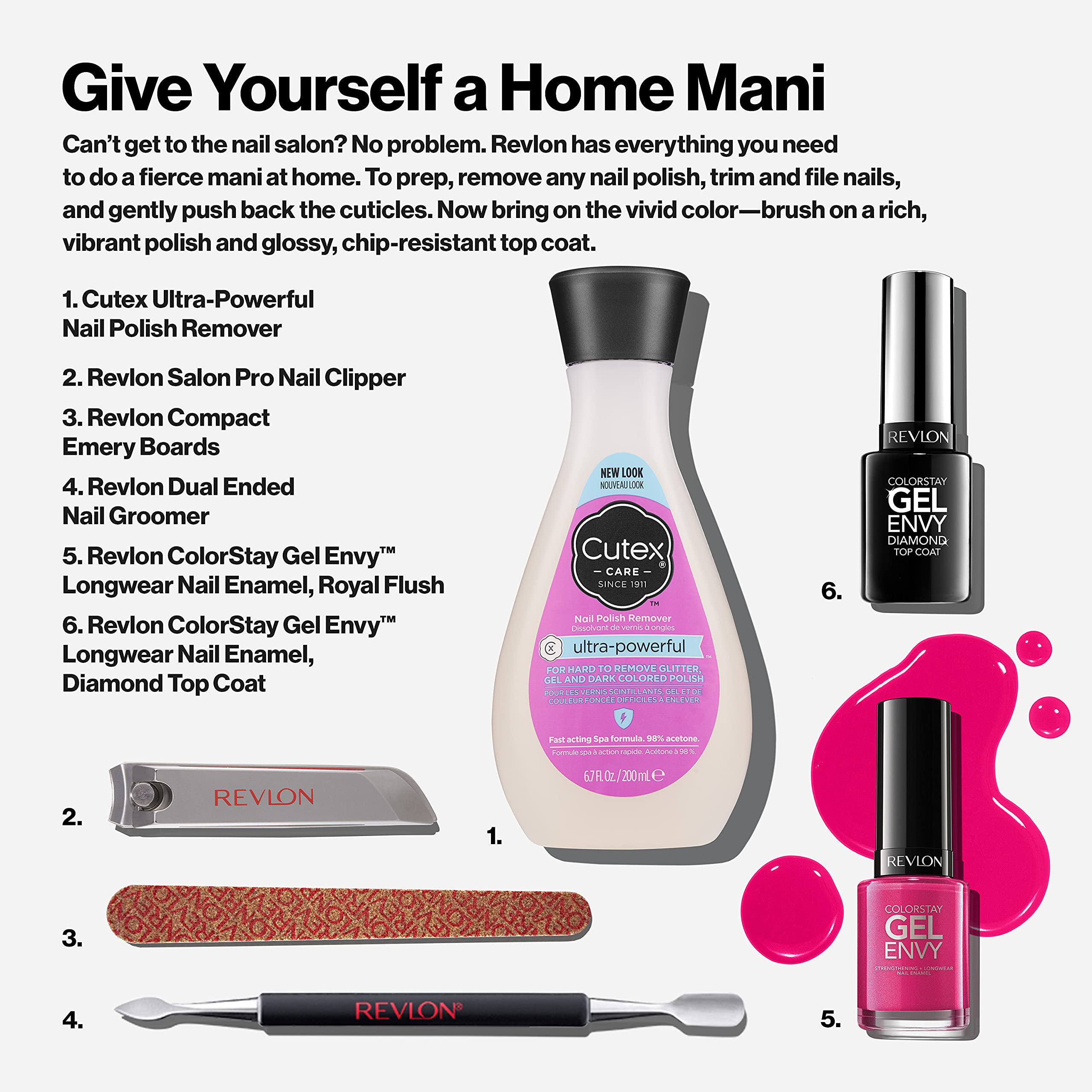 REVLON Gel Envy : protection-ongles, couche protectrice.