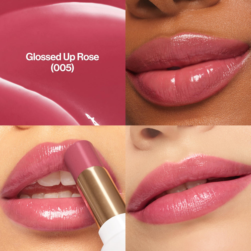 REVLON baume lèvres appliqué sur applicateur, facilité d'application et sensation douce.