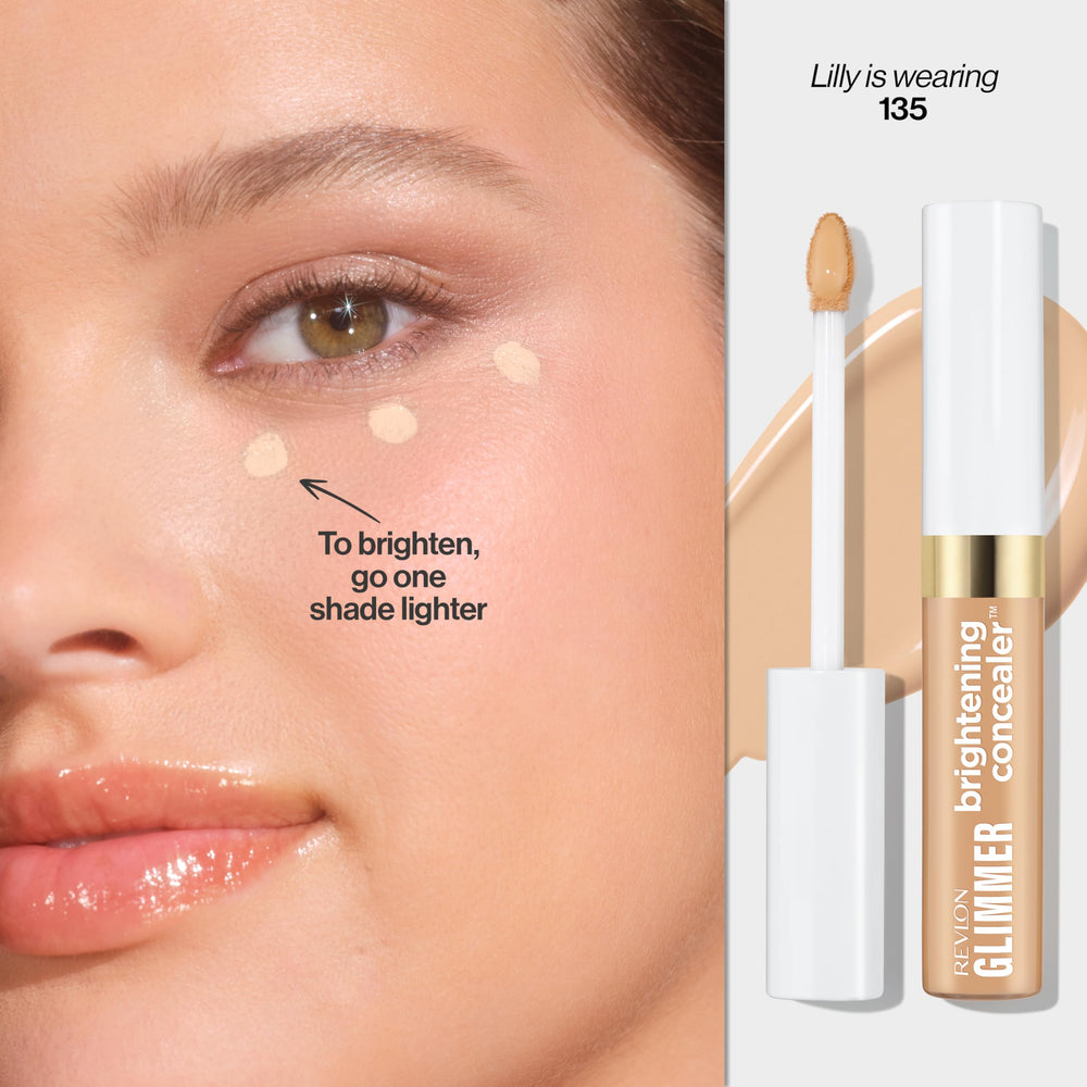 Application fluide grâce à l'applicateur Revlon Glimmer.