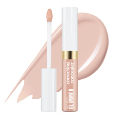 REVLON Glimmer Correcting Concealer, teinte verte, neutralise les rougeurs pour un teint uniforme.