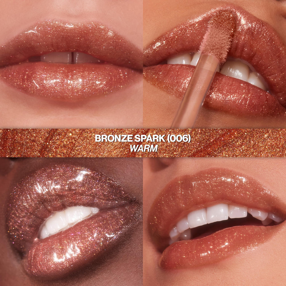 REVLON Glimmer Gloss Bronze Spark brillance 3D sur les lèvres