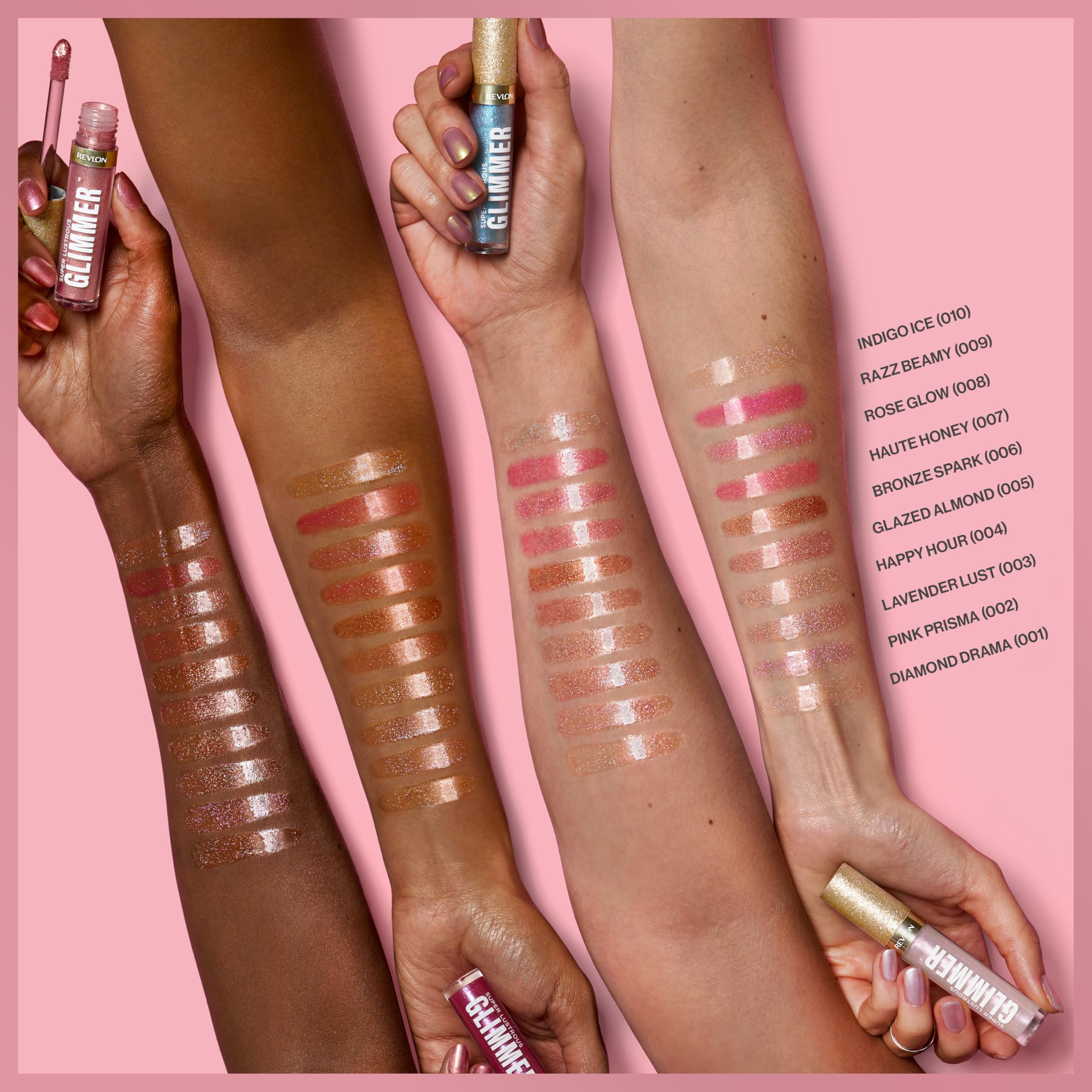 REVLON Glimmer Gloss Bronze Spark couleur Bronze Spark adaptée à toutes carnations