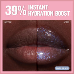 REVLON Glimmer Gloss – glitter-vegetal ajoute une touche lumineuse naturelle.