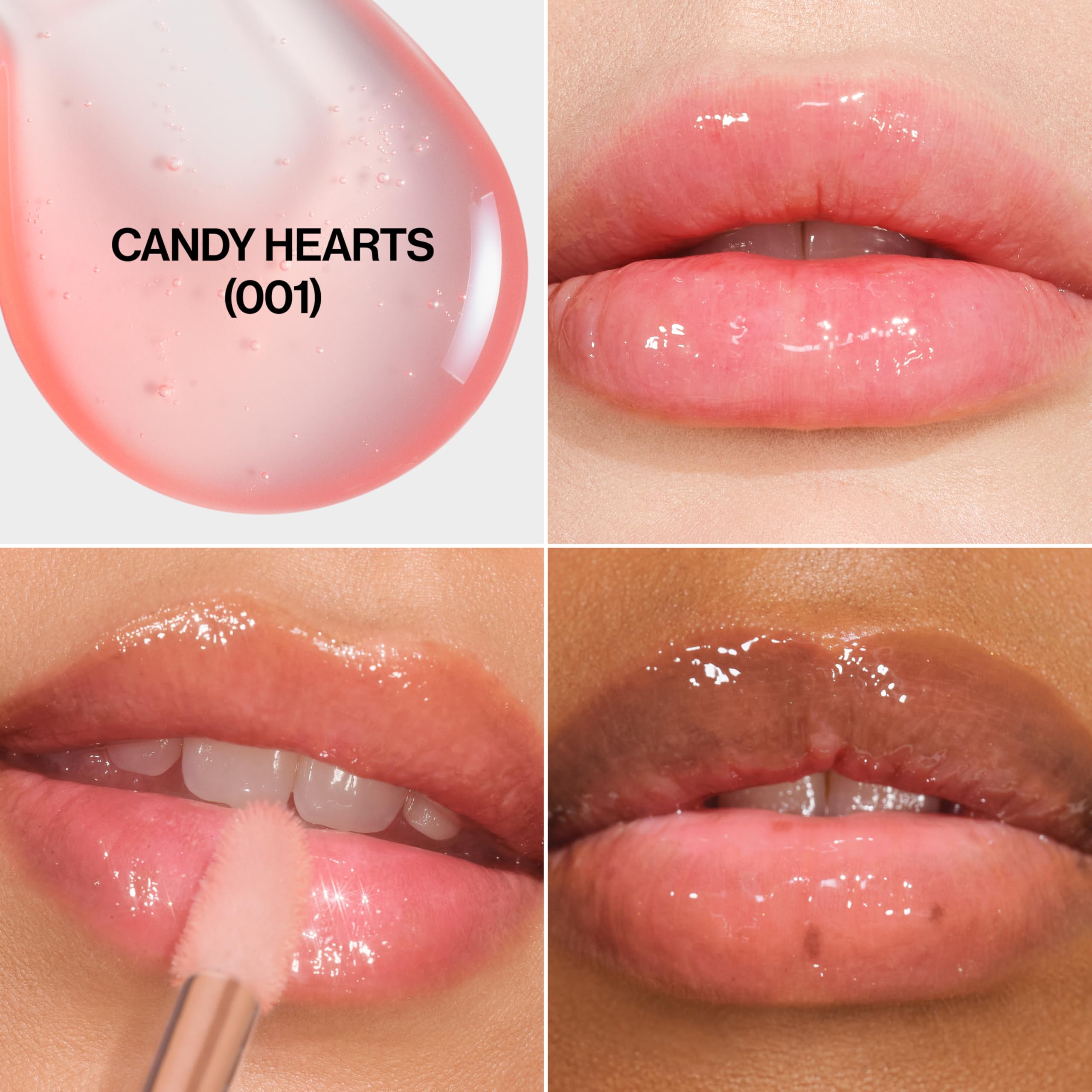 REVLON Glimmer Lip Oil: applicateur surdimensionné pour une application précise.