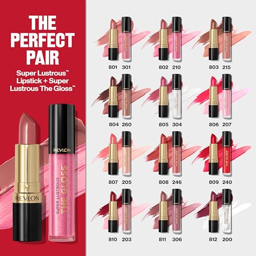 Gloss Revlon Marron Chic — teinte élégante et neutre pour tous les jours.