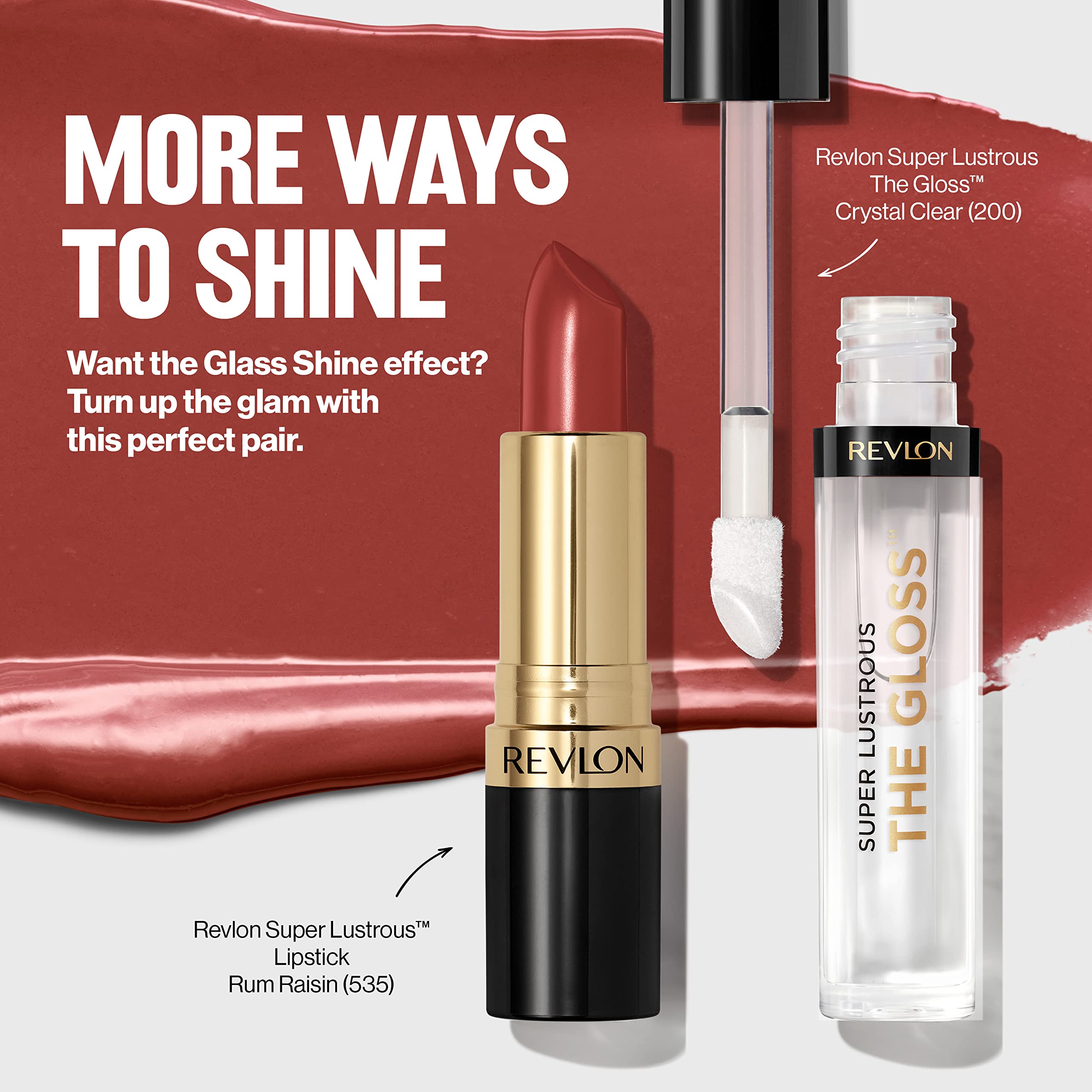 Gloss Revlon Violet Intense — nuance vibrante avec brillance durable.