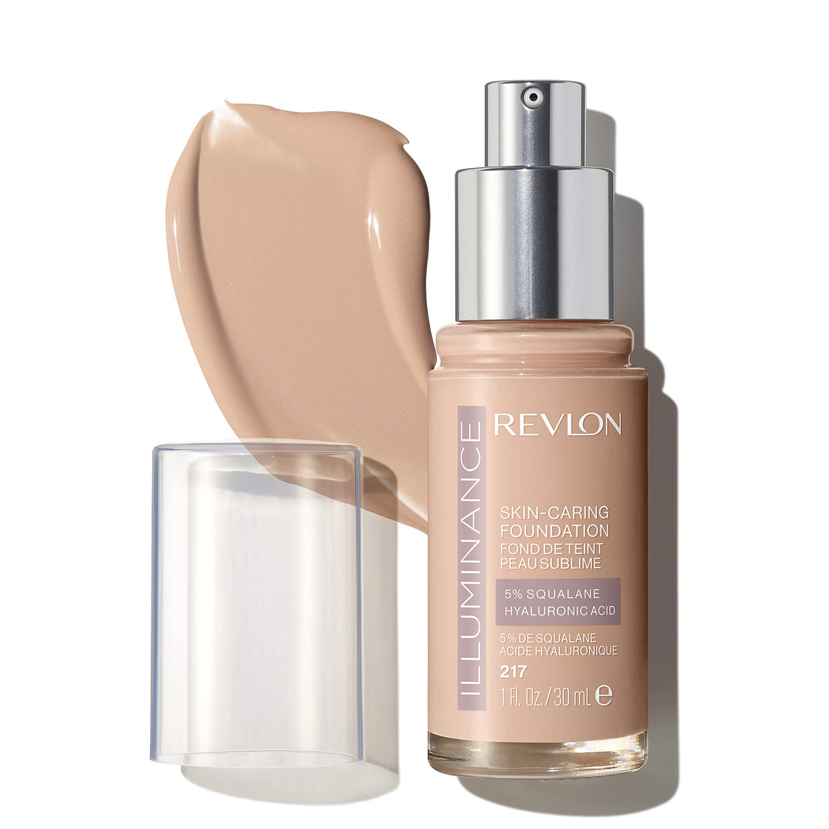 REVLON Illuminance – flacon et emballage pour hydratation durable du teint