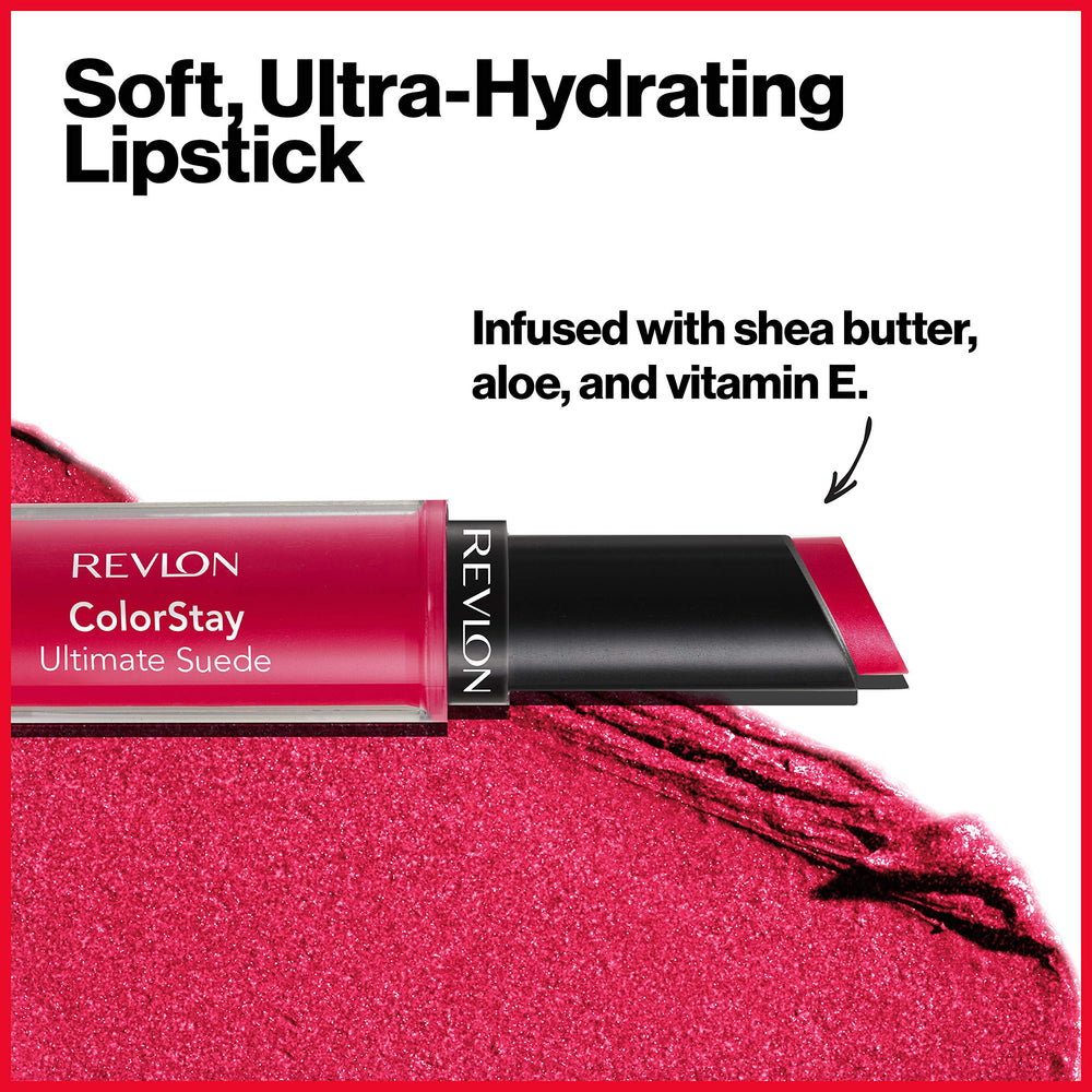 Emballage REVLON élégant et pratique prêt à transporter.