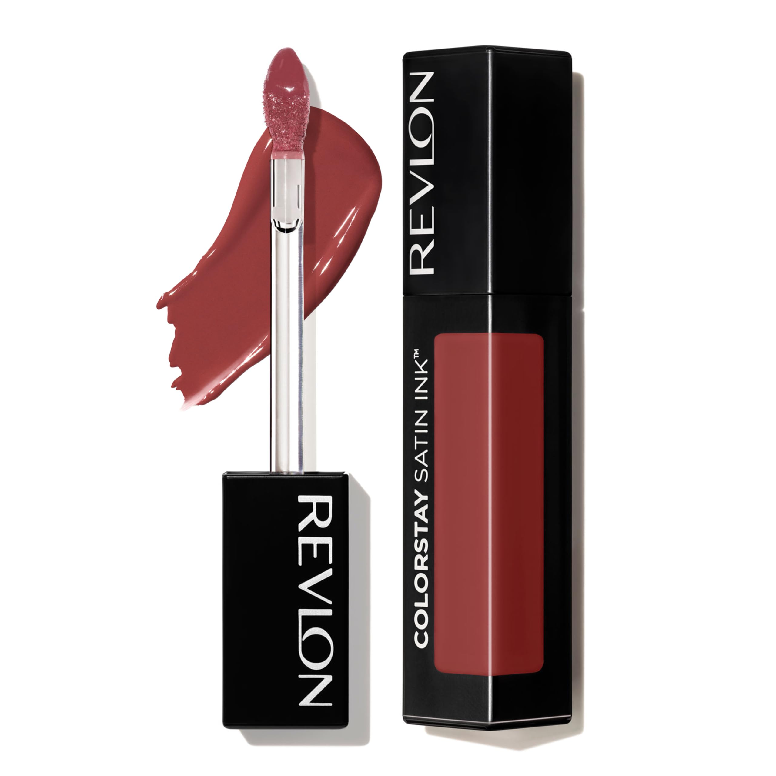 REVLON Satin Ink Lady Topaz flacon: couleur riche et tenue longue durée possible