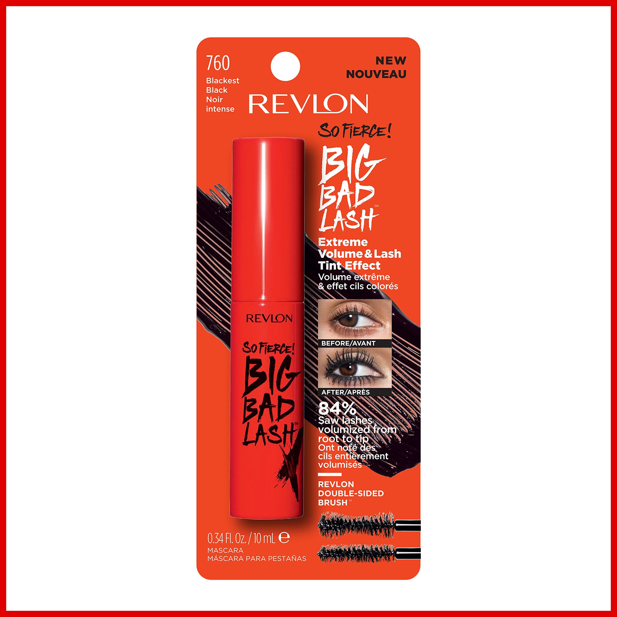 Mascara Revlon tenue 24h pour un regard qui dure.