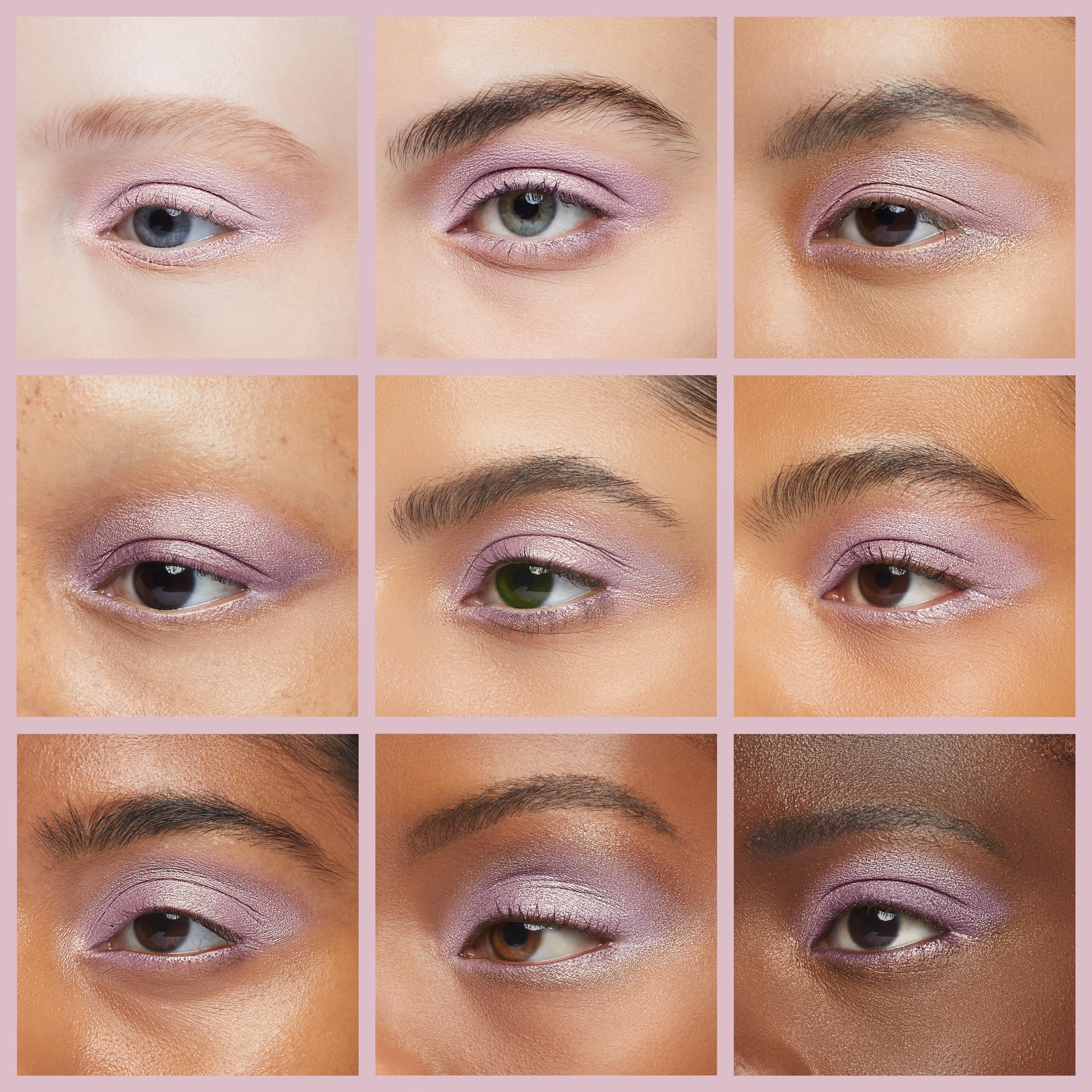 Ombre REVLON Rose Étoilé, éclat métallique subtil et texture soyeuse.