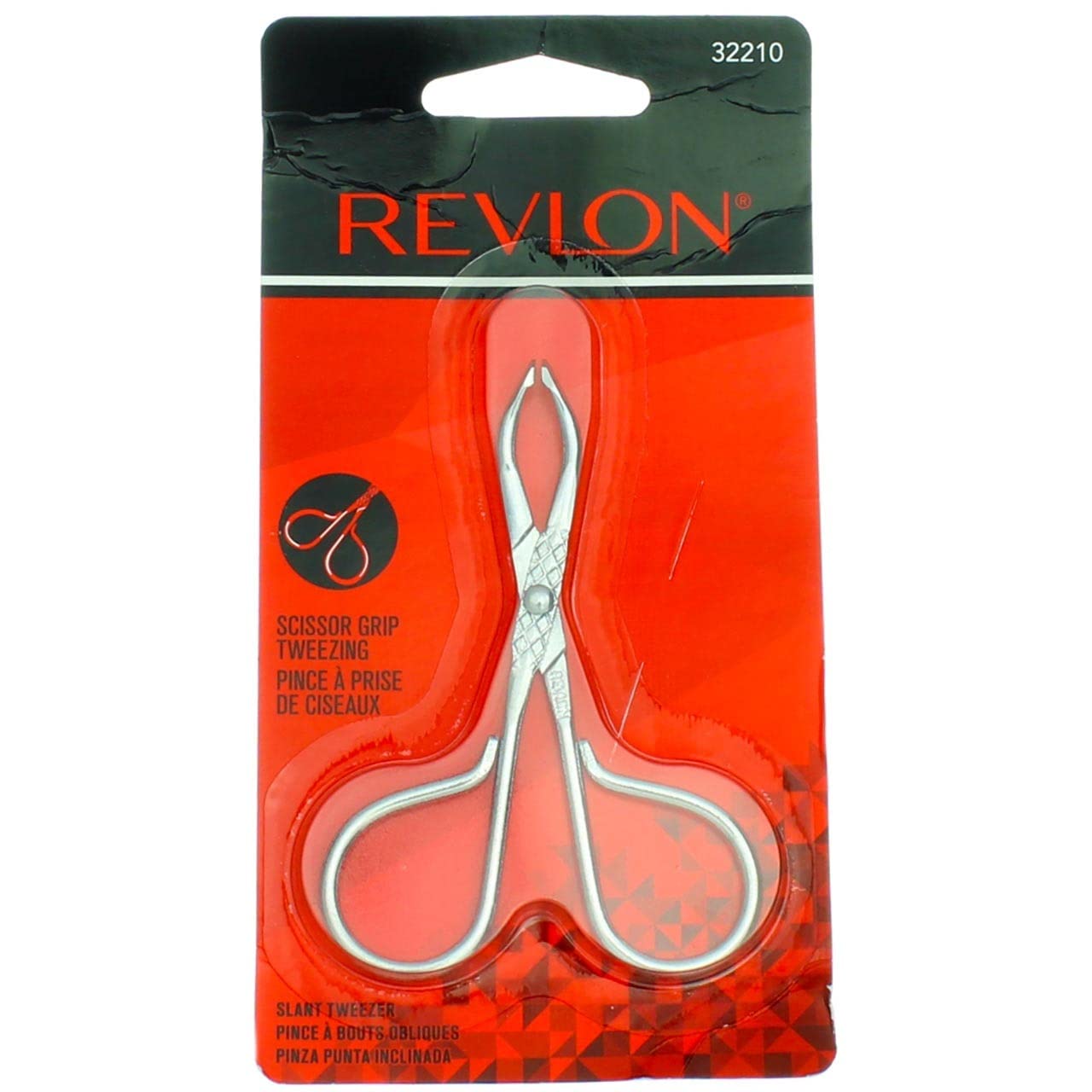 REVLON Perfectweeze tweezers angled for tweezing from any angle