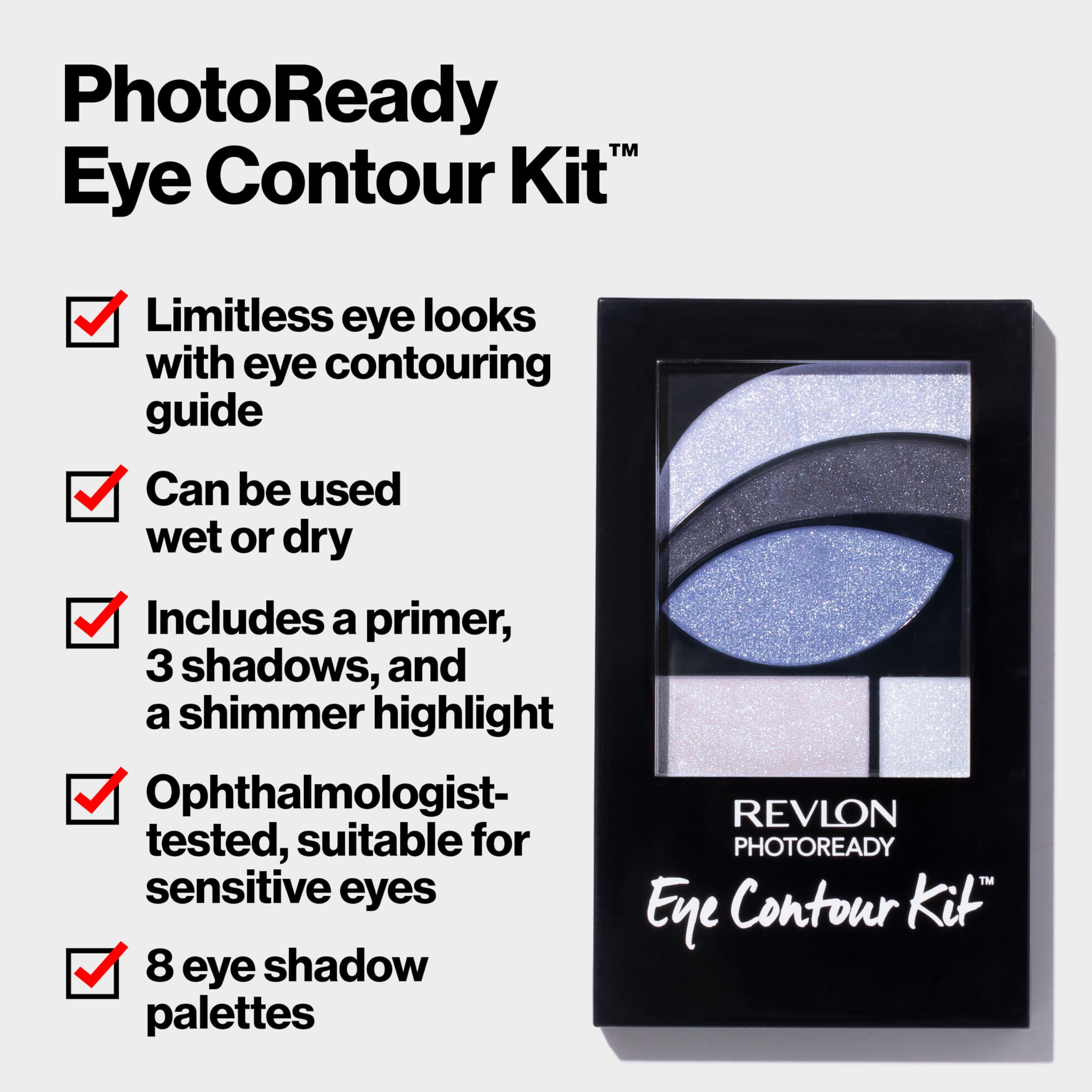 REVLON Contour des Yeux Metropolitan – teintes éclatantes pour intensité personnalisée.