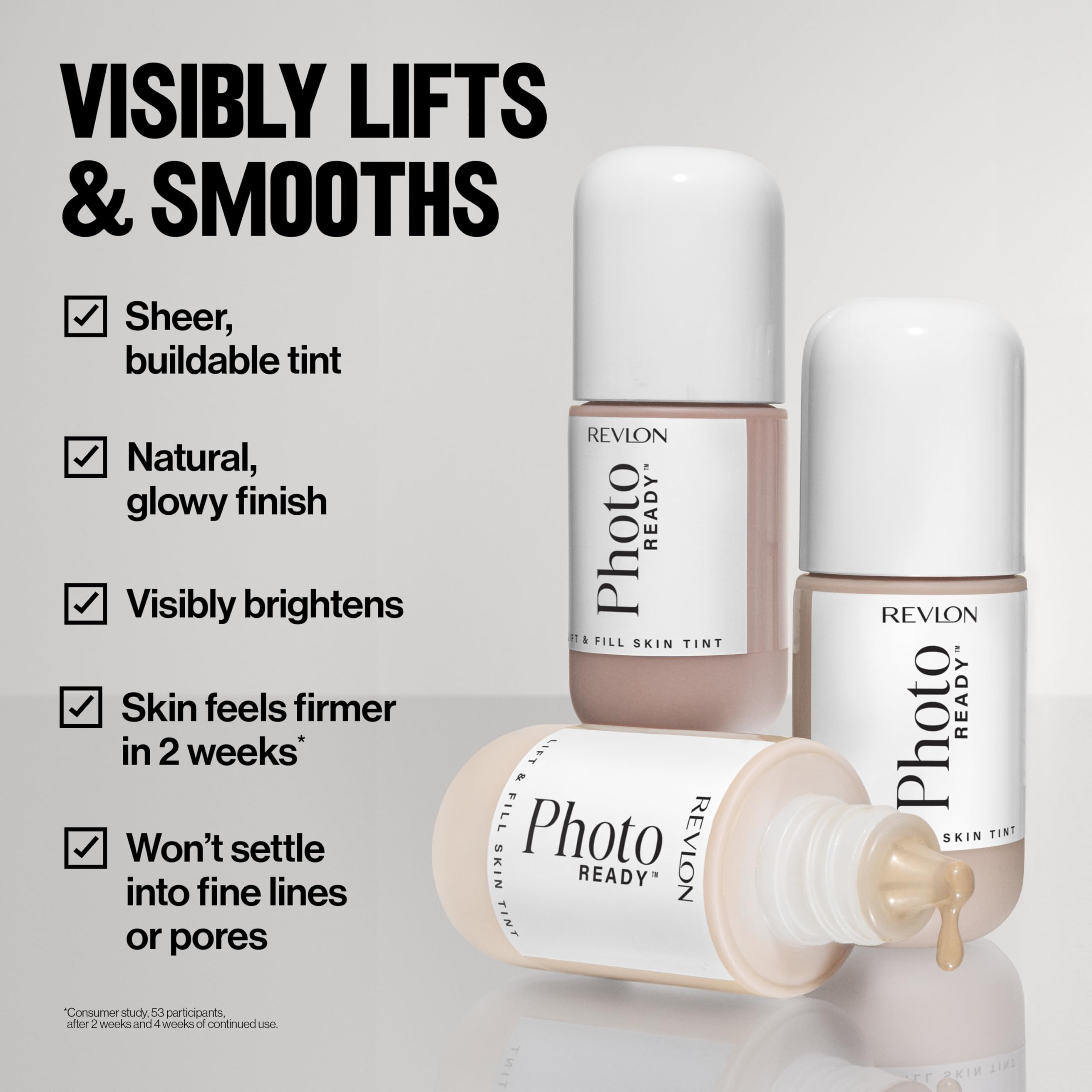 REVLON PhotoReady Lift & Fill, fini hydratant et peau saine grâce au Squalane