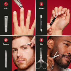 Pince à épiler REVLON, précision ciblée pour retouches rapides.