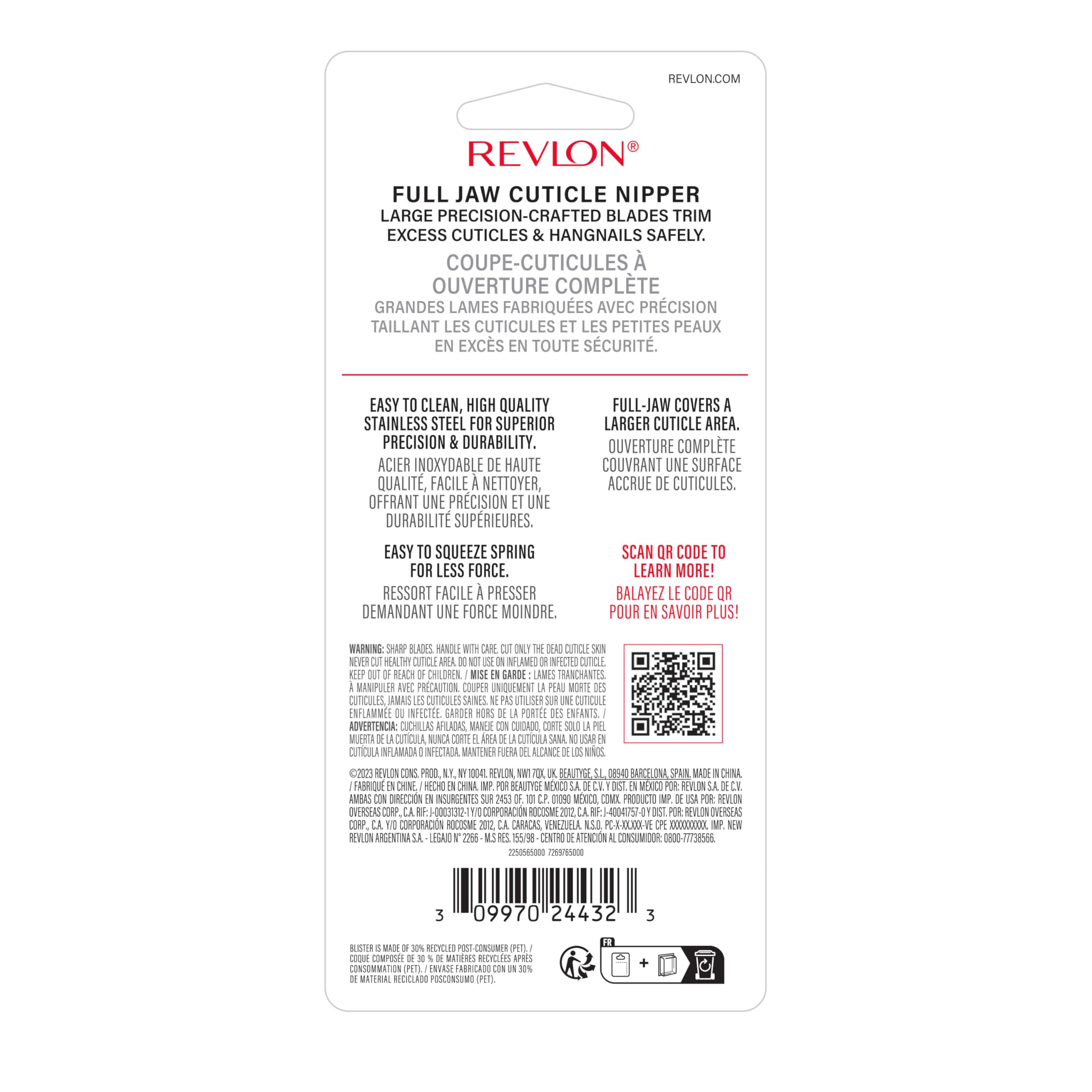 Utilisation domestique facile avec la pince REVLON