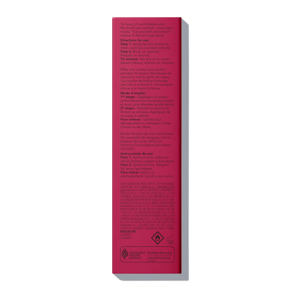 REVLON plum profond levres look chic et durable