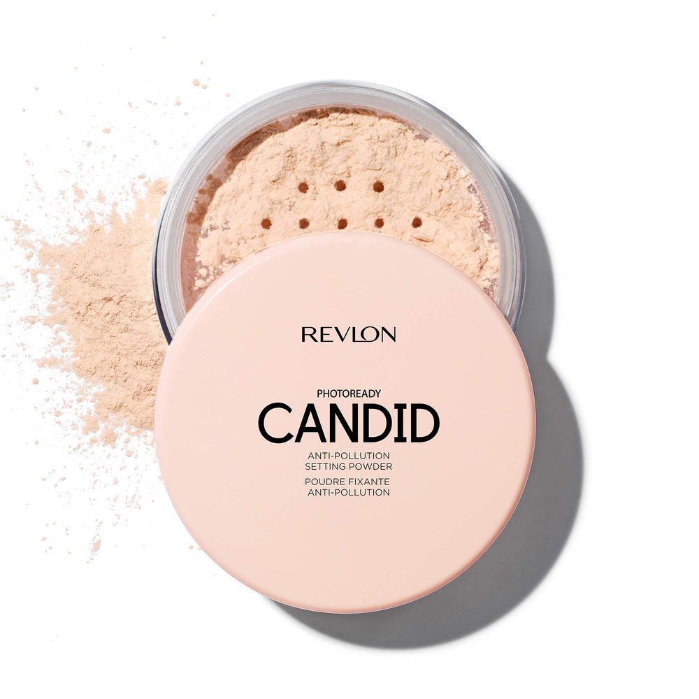 Poudre libre Revlon PhotoReady Candid translucide, fini naturel et léger.
