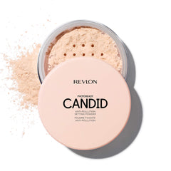 Poudre libre Revlon PhotoReady Candid translucide, fini naturel et léger.