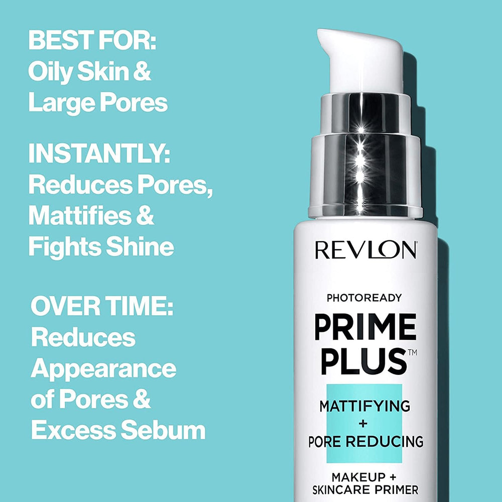 Primer Revlon fini matte et pores réduits pour une peau nette.
