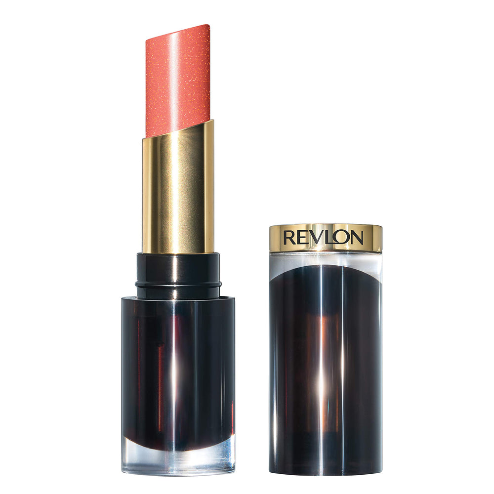 REVLON Dewy Peach – rouge à lèvres, brillance verre et hydratation pour lèvres luisantes