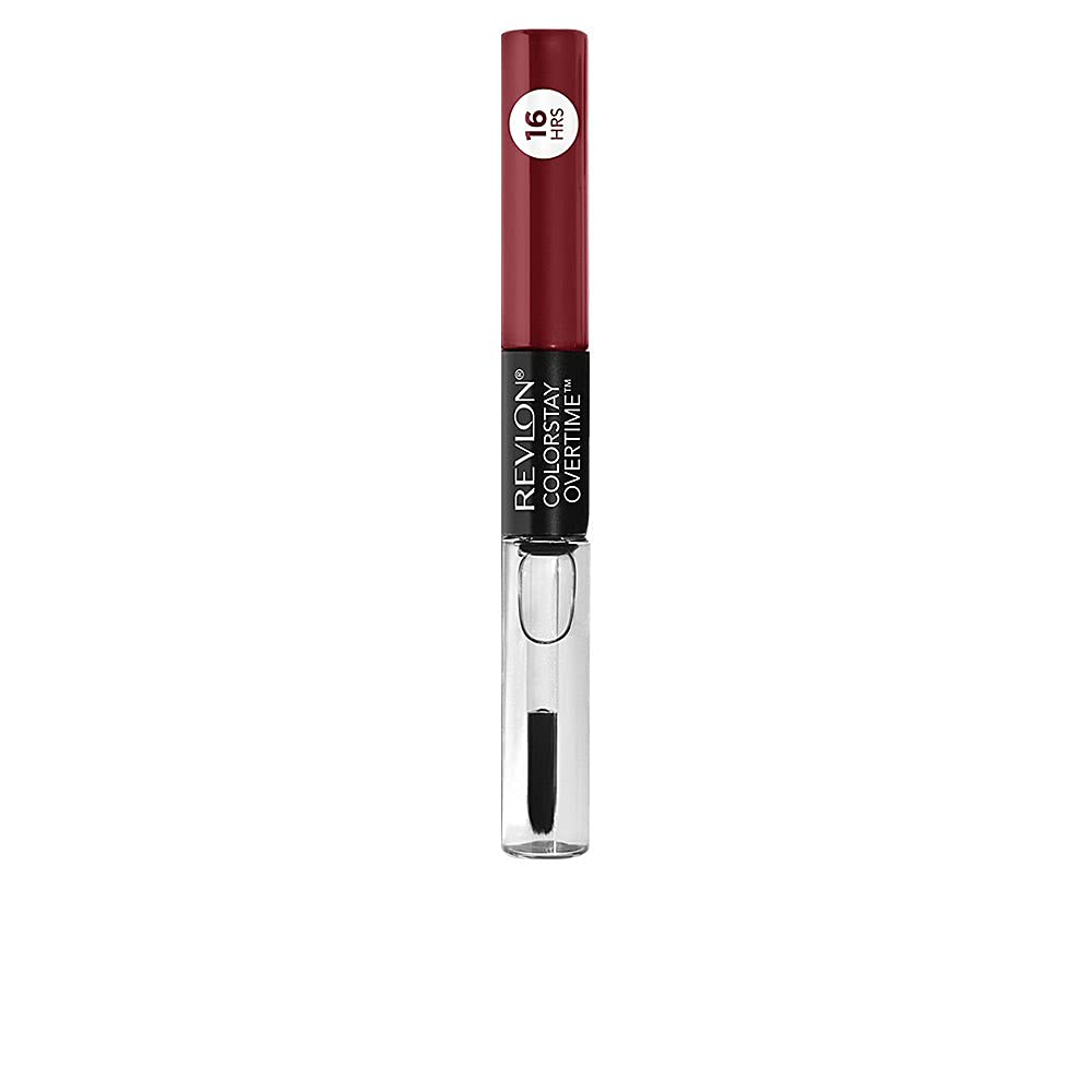 Revlon rouge liquide et brillant double embout pour une couleur longue tenue.