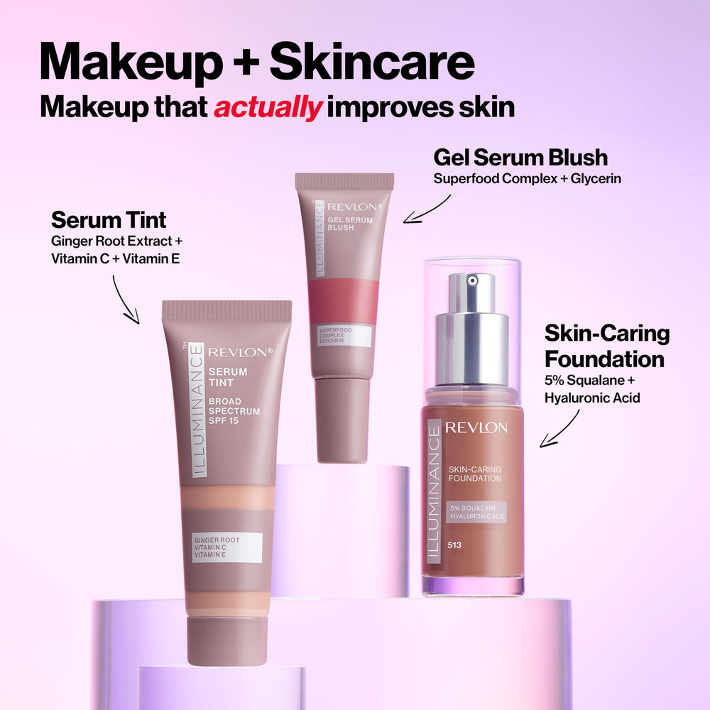 Hyaluronique triple et vitamine E hydratent durablement REVLON.