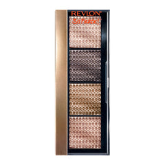 Palette REVLON So Fierce Prismatic ouverte montre des teintes iridescentes riches en pigments.
