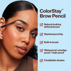 REVLON Sourcils - Etanche 24h pour une tenue durable.
