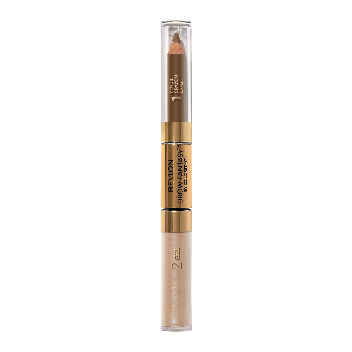 REVLON sourcils gel-crayon 2-en-1 pour une définition naturelle et durable