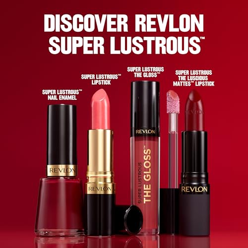 Revlon Super Lustrous Lip Gloss – portable seul ou sur un rouge.
