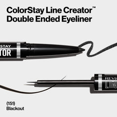 REVLON trait-liquide précis avec pointe-pinceau pour des lignes nettes et intenses.
