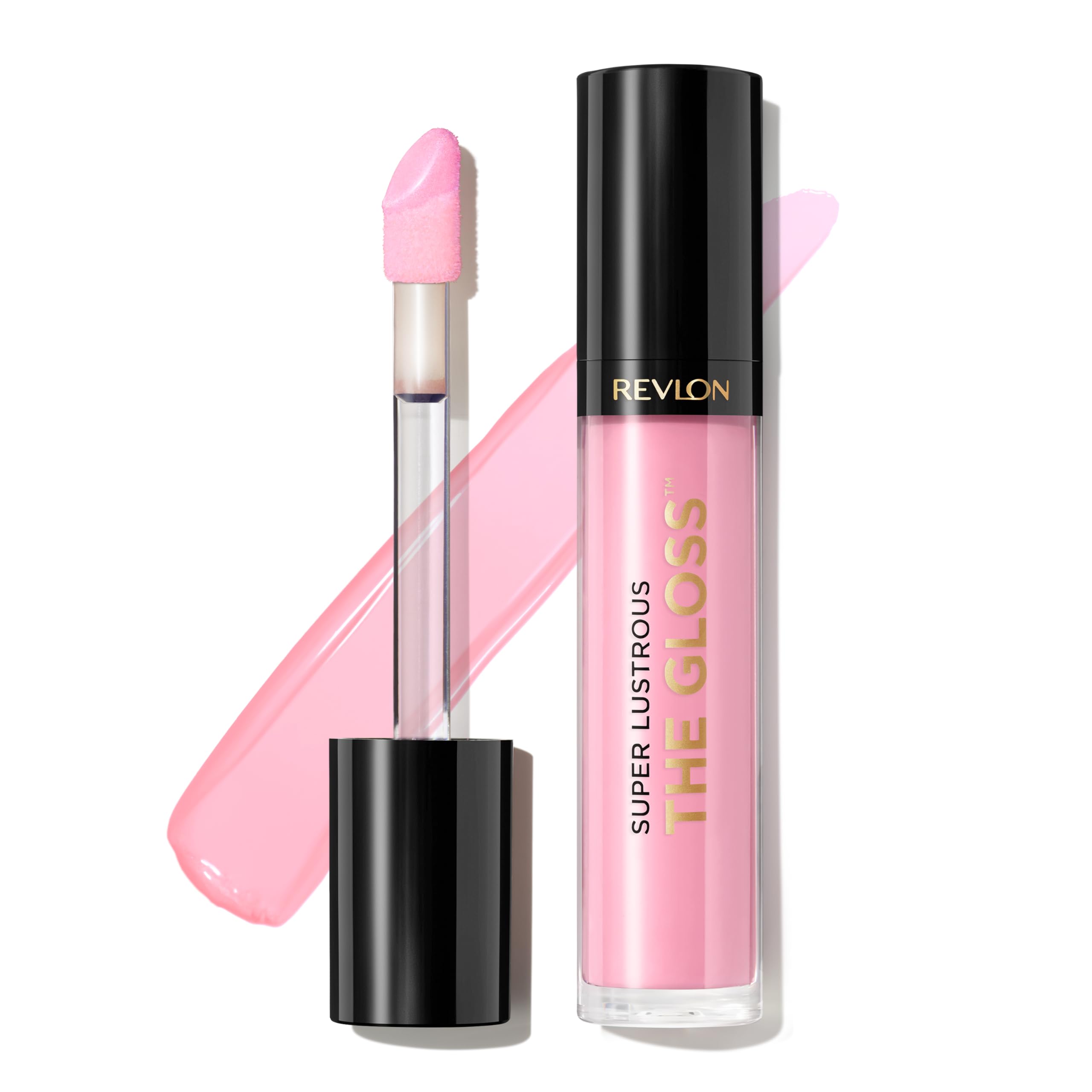 REVLON vernis-a-levres levres brillantes rose pour un eclat durable.
