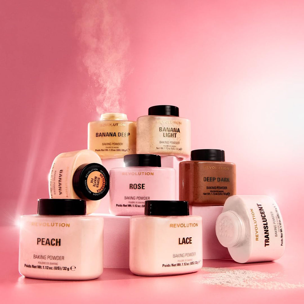 Éponge légèrement humide prête pour le baking précis avec la poudre Peach