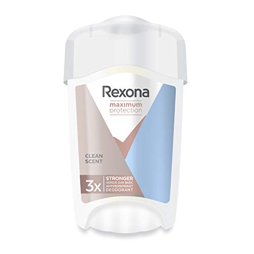 Rexona Maximum Protection Crème Antiperspirant application, texture lisse et agréable